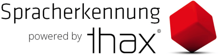 Logo Spracherkennung Berlin Thax Software
