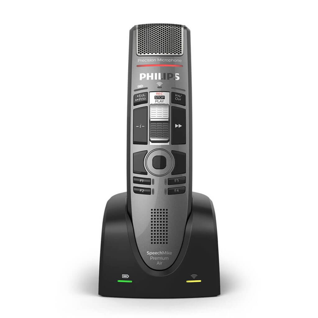 Mikrofone für Spracherkennung: Philips Speechmike Premium Air SMP4010 Dockinstation